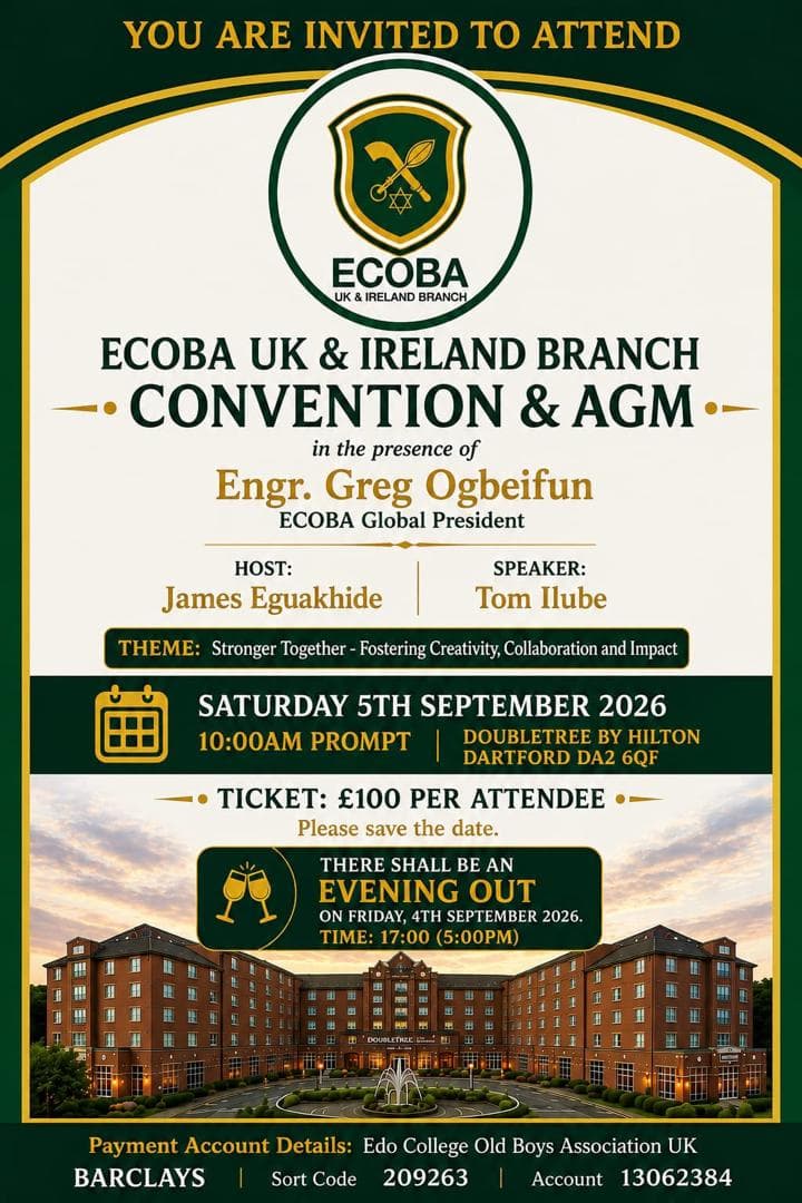 ECOBA UK & Ireland Branch Convention & AGM